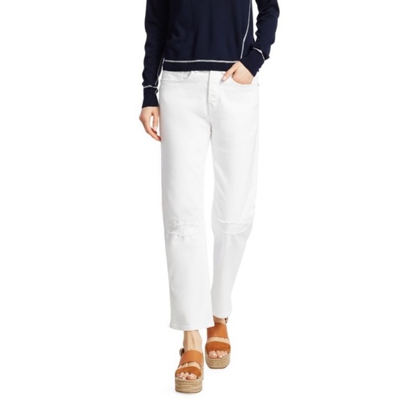 rag & bone Denim - NWT Rag & Bone White Maya High-Rise Ankle Jeans